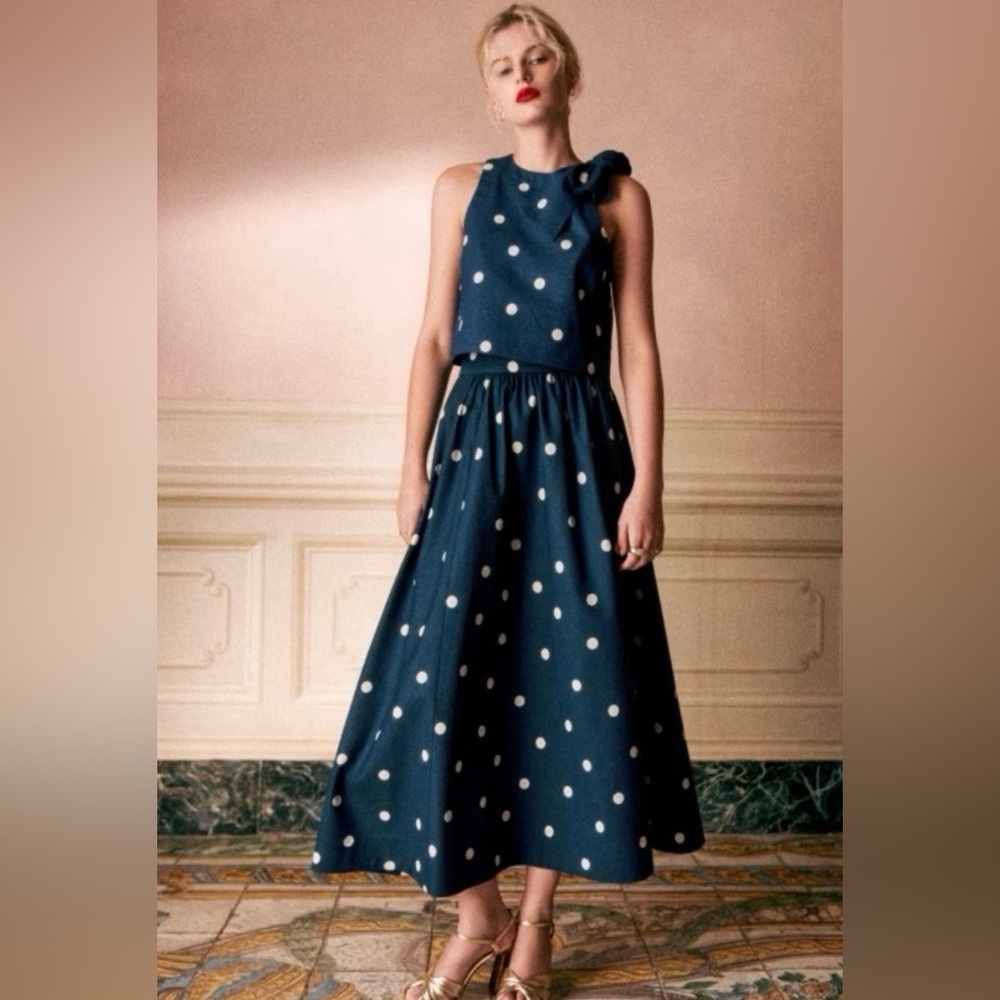 Sezane Linen Sophie Skirt